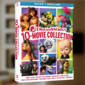 DreamWorks 10- Movie Collection (Blu-ray + Digital Code) $29.96 Shipped...