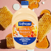 FOUR 50-Oz Softsoap Liquid Hand Soap Refill (Milk & Honey) as low as...