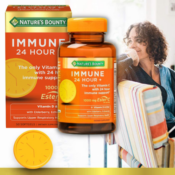 50-Count Nature's Bounty 24 Hour + Immune Support Softgels as low as $4.98...