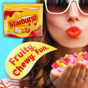 FOUR Pouches of Starburst Original Fruit Chews Candy, 15.6 Oz as low as...