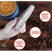 Handheld Electric Milk Frother $7 (Reg. $17) - 42K+ FAB Ratings!