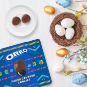Oreo Easter Fudge Covered Chocolate Sandwich Cookies Tin $7.99 After Coupon...