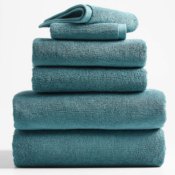 Set of 6 Organic Turkish 100% Cotton Bath Towels $47.94 Shipped Free (Reg....