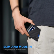 Slim RFID Wallets for Men $23.99 After Coupon (Reg. $34.99) - with ID Window...