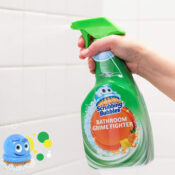 TWO 32-Oz Scrubbing Bubbles Disinfectant Bathroom Grime Fighter Spray as...