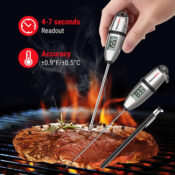 TWO ThermoPro Instant Read Meat Thermometer with Probe $8.35 EACH (Reg....