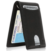 Today Only! Thin Minimalist Money Clip Wallet for Men $15.99 (Reg. $29.99)...