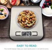 Digital Food Kitchen Scale $7.99 (Reg. $15) - 5K FAB Ratings! - Batteries...