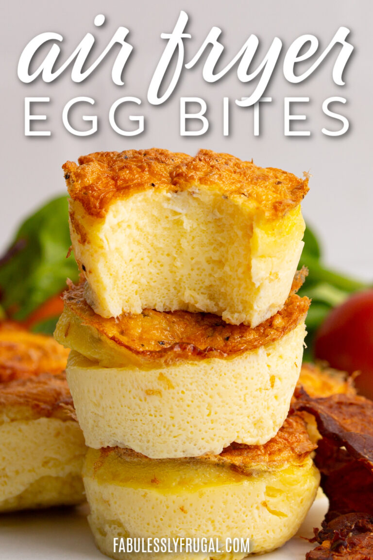 Easy Egg Bites Air Fryer Recipe Fabulessly Frugal
