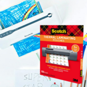 100-Pack Scotch Thermal Laminating Pouches as low as $10.72 Shipped Free...