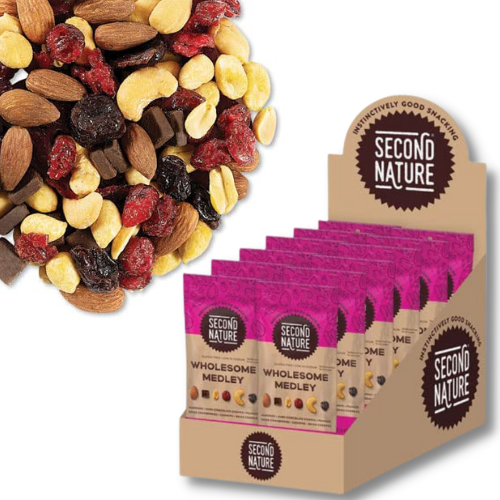 12-Pack 2.25-Oz Second Nature Wholesome Medley Trail Mix as low as $12. ...