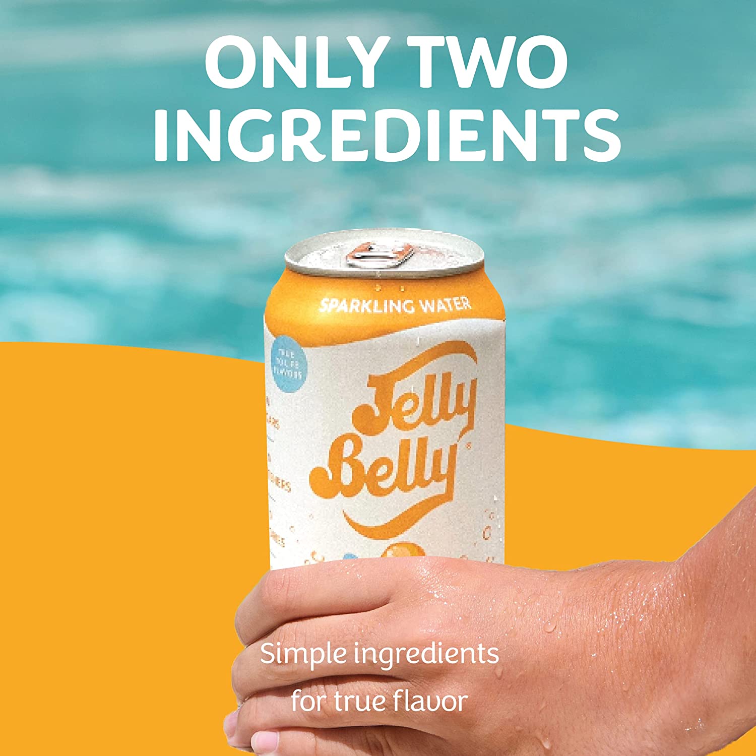 12Pack Jelly Belly SugarFree Sparkling Water, Orange Sherbet 18 After Coupon (Reg. 28) 1.