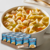 12-Pack Progresso Traditional Fat Free Chicken Noodle Soup as low as $14.03...