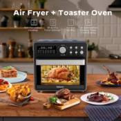 16-Quart Silonn 21-in-1 Smart Air Fryer Toaster Oven $59.99 After Coupon...