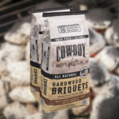 2-Pack 20-Lb Cowboy Hardwood Charcoal Briquets $17.90 (Reg. $40) - $8.95...