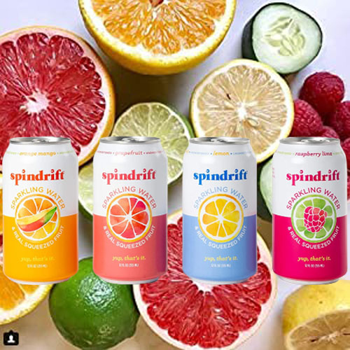 20-Count Spindrift Sparkling Water, 4 Flavor Variety Pack $10.61 ...