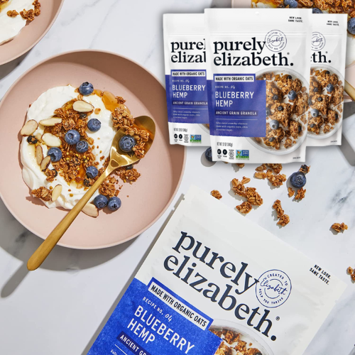 3Pack Purely Elizabeth Blueberry Hemp Ancient Grain Granola as low as