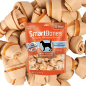 32 Count SmartBones Mini Chews with Real Sweet Potato as low as $10.84...