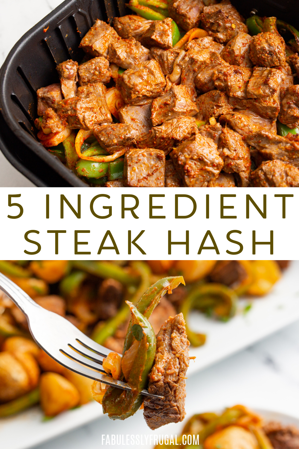 5 ingredient steak hash