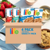 Quaker 4-Pack Life Breakfast Cereal 3-Flavor Variety Pack as low as $7.79...