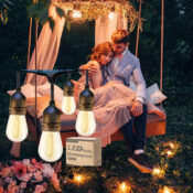 48-FT LED Outdoor String Lights $29.99 Shipped Free (Reg. $40) - with Dimmable...