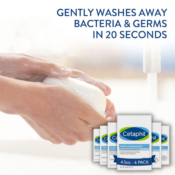 Cetaphil 6-Count Gentle Cleansing Soap Bars as low as $12.01 After Coupon...