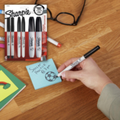 6-Count Sharpie Black Permanent Markers Variety Pack $5.74 (Reg. $12.27)...