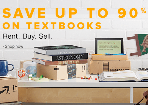 save on textbooks with amazon