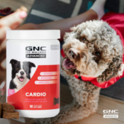 90-Count GNC Pets Advanced Dog Supplements for Cardiovascular Support as...