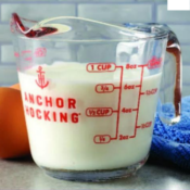 Anchor Hocking 8-Oz Glass Measuring Cup $2.77 (Reg. $12) - FAB Ratings!