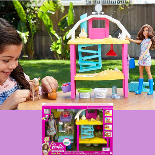Barbie Doll Chicken Coop Playset 21.99 (Reg. 43) FAB Ratings