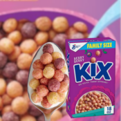 Kix Berry Berry Cereal as low as $4.39/18-oz box when you buy 4 After Coupon...