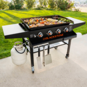 Blackstone 36-Inch Original Flat Top Griddle Station $284.56 Shipped Free...