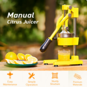 Do you like freshly squeezed juice? Then Check this CO-Z Hand Press Juicer...