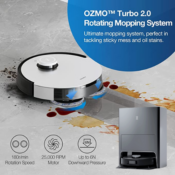 Experience a Truly Hands-Free Cleaning with 35% ECOVACS DEEBOT X1 Omni...