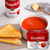 FOUR Packs of 4-Count Campbell's Condensed Tomato Soup $3.86 EACH Pack...