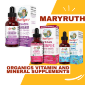 Today Only! MaryRuth Organics Vitamin and Mineral Supplements and More...