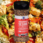 McCormick Sesame and Ginger Crunch with Garlic All Purpose Seasoning, 4.77...