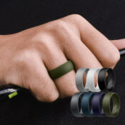 Save 50% on Men's Silicone Rings $6 After Code (Reg. $16) - Various Sizes,...