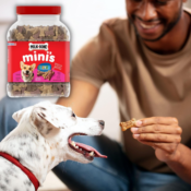 TWO 36-Oz Jars Milk-Bone Mini's Flavor Snacks Dog Treats as low as $9.04...
