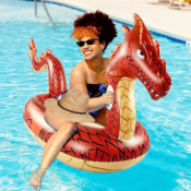 Dragon Inflatable Pool Float $18.77 (Reg. $50)