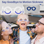 Say Goodbye to Motion Sickness with 69% OFF Anti-Motion Sickness Glasses!!...