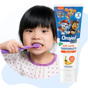 Orajel Kids Paw Patrol Anti-Cavity Fluoride Toothpaste as low as $1.39...