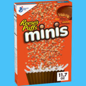 Reese's Mini Chocolate Peanut Butter Puff Breakfast Cereal as low as $1.94...