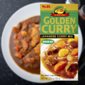 FOUR S&B Golden Curry Japanese Curry Mix, Medium Hot, 3.2 oz. as low as...