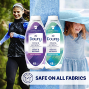 Save 25% on Downy 48-Fluid Once Rinse & Refresh Laundry Odor Remover...