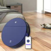 Save your time and energy with this Self-Charging Robotic Vacuum Cleaner...