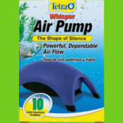 Tetra Whisper Easy to Use Air Pump for Aquariums $3.47 (Reg. $10.49) -...
