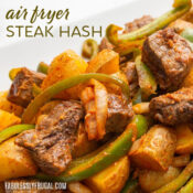 air fryer steak hash