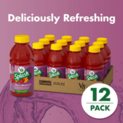 12-Pack V8 Splash Berry Blend Flavored Juice Beverage as low as $14.53...